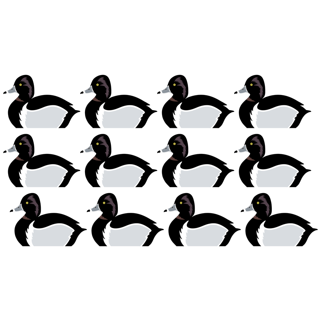 Complete V-Board Kit (1 doz Silhouettes, 4 Frames)