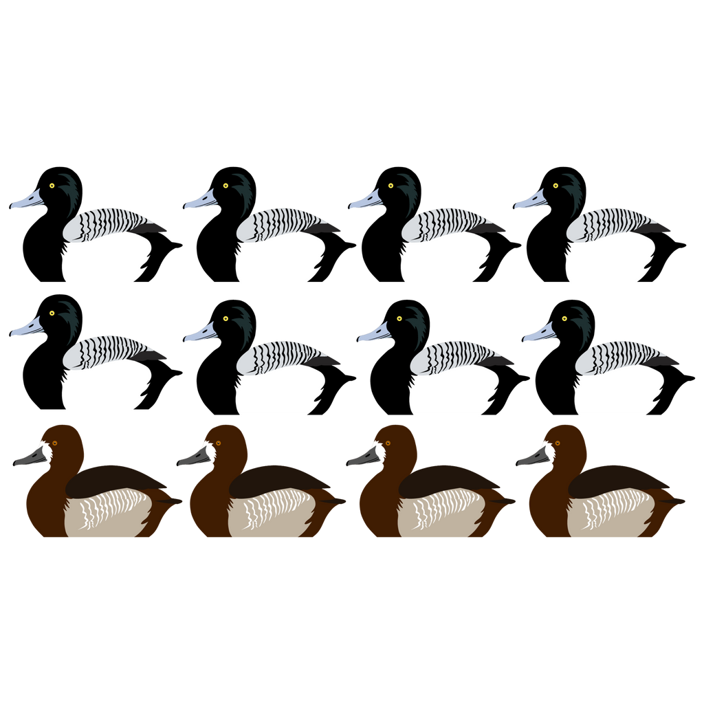 Complete V-Board Kit (1 doz Silhouettes, 4 Frames)